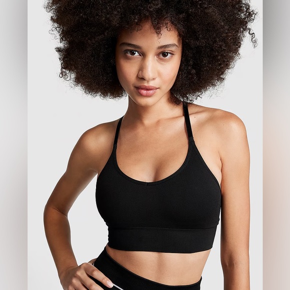 SEAMLESS LONGLINE SPORTS BRA - Picture 1 of 5